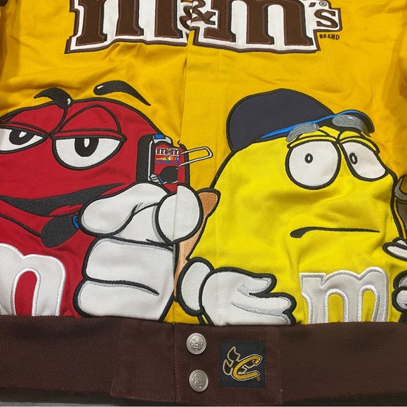 M&M’s NASCAR JACKET LARGE - Picture 2 of 5